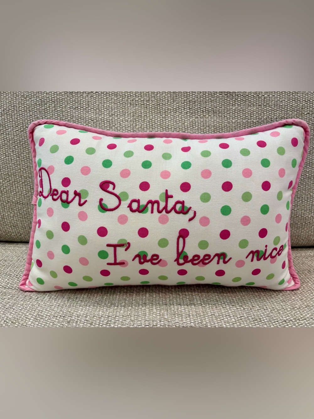 Christmas Pillowcase and Pillow